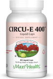 Maxi Health Circu-E 400 Iu - Natural Vitamin E - Body'S Defense System Support - 60 Capsules - Kosher