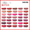 Maybelline Super Stay 24, 2-Step Liquid Lipstick Makeup, Long Lasting Highly Pigmented Color With Moisturizing Balm, Unlimited Raisin, Purple, 1 Count