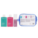 Medix 5.5 Best Sellers Travel Kit Skin Care Set - Retinol Body Lotion + Glycolic Acid Exfoliating Body Wash + 20% Vitamin F Body Oil 3Pc Skincare Set | Crepey Skin Care Treatment, 3 Piece Travel Kit