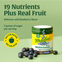 Megafood Men'S Multi - Multivitamin For Men - Gummy Vitamins - Vitamin C, D, Zinc, B12 & Real Fruit - Immune Support - Vegetarian - Wild Blueberry - 60 Gummies (30 Servings)