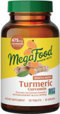 Megafood Whole Body Turmeric Curcumin Supplement - Turmeric Supplement With Black Pepper & Vitamin C - 475 Mg Curcuminoids Per Serving - Antioxidant & Immune Support - Vegan - 120 Tablets, 60 Servings