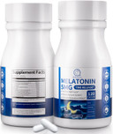 Melatonin 5Mg Extended Release Supplements - Women Men Night Support, Relaxation & Immune - 10-In-1 Melatonin Capsules With Ashwagandha & Gaba, Sugar Free, 120 Capsules, 60-Day Supply