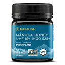 Melora Manuka Honey New Zealand Raw Honey | Pure, Unfiltered, Unpasteurized Honey | Organic Squeeze Bottle | Umf 8+ | Mgo 185+ | 12 Oz