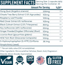 Menopause Supplements For Women - 5-Htp, Dong Quai, Black Cohosh For Menopause Hot Flashes, Night Sweats Relief Support - Womens Pre Meno Premenopausal Perimenopause Supplement - 90 Caps