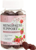 Menopause Supplements For Women Gummies, Multi-Symptom Menopause Relief Gummy For Women With Paba & Sage Extract, Meno And Perimenopause Female Night Sweats & Hot Flashes Support - 60 Gummies