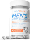 Men'S Ultra-Vitamin Multivitamin - A Comprehensive Blend Of Essential Nutrients With Elderberry, Vitamin C, Zinc, And Vitamin D In 90 Vegetarian Capsules For A Convenient 30-Day Supply