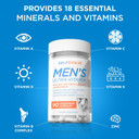Men'S Ultra-Vitamin Multivitamin - A Comprehensive Blend Of Essential Nutrients With Elderberry, Vitamin C, Zinc, And Vitamin D In 90 Vegetarian Capsules For A Convenient 30-Day Supply