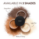 Mented Cosmetics Pressed Powder Makeup, Translucent Setting Powder Compact For Face Make Up, Oil Control, Matte Finish, Long-Lasting Wear, Ideal For Black Women, Portable Compact Design, Medium/Deep