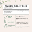 Micro Ingredients Organic Shiitake Mushroom Powder, 8 Oz | Culinary Superfood | Supports Gut & Immune Health | Great For Cooking, Soups & Sauces | Non-Gmo, Vegan Friendly