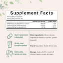 Micro Ingredients Pure Magnesium Complex, 300 Capsules | Triple Magnesium Glycinate, Malate, Taurate With Vitamin C | 100% Chelated | Supports Muscles, Nerves, & Energy | Only Active Ingredients