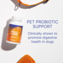 Microbiome Labs Fidospore - Dog Probiotics For Digestive Health & Immune Support - Spore-Forming Pet Probiotics For Dogs & Cats Gut Health - Flavored With Grass Fed Beef Liver (30 Capsules)