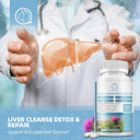 Milk Thistle Supplement Capsules, Liver Health Formula, With Dandelion Root, 10:1 Extract, For Liver Detox Cleanse Support, Digestive & Immune System, 120 Veggie Caps