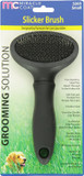 Miracle Care Slicker Brush For Dogs And Cats, Pet Hair Brush For Shedding, Removes Loose Undercoat, Ergonomic Handle, Smaller Head For Small Dogs And Cats