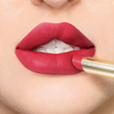 Mirenesse French Kiss Velvet Matte Lipstick In Red, Hydrating Velvet Matte Finish With Vitamin C + Vitamin E, Vegan And Toxin Free, 6 Pleasure .07 Oz