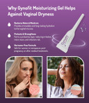 Moisturizing Vaginal Gel  Relief From Vaginal Dryness  Improving Vaginal Flora For Ease & Comfort  Hygienic Applicator  Hormone & Fragrance Free Vagina Gel (12 Count)