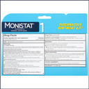 Monistat 1 Day Yeast Infection Treatment, 1 Tioconazole Applicator Feminine Wipes, 12 Count