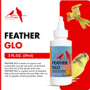Morning Bird Feather Glo 8 Oz  Palm Oil Supplement For Birds  Supports Pet Skin Treatment Spray, Feather Shine & Immune Health  Vitamin, Mineral & Energy Support For All Bird Types