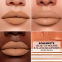 Morphe Soulmatte Velvet Lip Mousse Matte Lipstick - Air-Whipped, Soft Matte Lip Makeup With Vitamin E To Hydrate, Soften And Smooth Lips - Wifey (0.128 Oz)