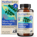 Motherlove More Milk Moringa (120 Capsule Value Size) Moringa-Based Lactation Supplement To Support Breast Milk SupplyNon-Gmo, Organic Herbs, Vegan, Kosher