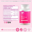 Mountain Meadow Herbs Women'S Thyroid Care - Natural Herbal Supplement For Thyroid Function, Hormone Balance & Wellness 120Ct