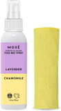 Moxe Yoga Mat Cleaner Spray, Rosemary & Lemon Essential Oil, Safe For All Mats & Exercise Equipment, Odor & Sweat Protection, Includes Microfiber Cleaning Towel, Green America Certified, 4 Oz (2 Pack)