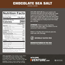 Mtn Ops Venture Bar | Chocolate Sea Salt Energy Bar | 10G Protein + Gluten-Free Nutrient Dense Peanut-Based Raw Energy Bar | 10 Bars Per Box