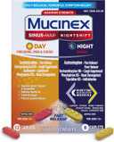 Mucinex Pressure, Pain & Cough & Nightshift® Sinus Caplets 20Ct