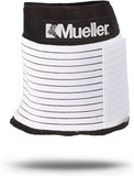 Mueller Sports Medicine Adjustable & Reusable Cold/Hot Wrap, Ice Pack, Cold & Hot Packs For Injuries And Pain Relief, White/Black