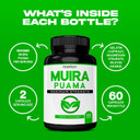 Muira Puama Root Extract 1000Mg For Men And Women - Premium Capsules - 60 Count - Zero Fillers - Third Pary Tested - Gluten Free & Non-Gmo - Usa Made - Quality Guarantee - Tested For Potency & Purity
