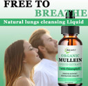 Mullein Drops For Lungs | Powerful Mullein Leaf Extract With Chlorophyll, Vitamin C, Cinnamon For Immune Support, Detox & Respiratory Support, Bronchial Support | Non-Gmo, Kosher, Gluten-Free