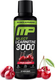 Muscle Pharm L-Carnitine 3000, The Ultimate Liquid L Carnitine Supplement For High-Performance, Supports Metabolism, Hydration & Energy, Zero Sugar/Calories, Peach Nectarine Flavor, 32 Servings