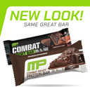 Musclepharm Combat Sport Bar, Chocolate Peanut Butter Cup, High Protein Bars, Combat Cravings, Fuel Performance & Meet Energy Demands, 20G Protein From Whey Protein, 5G Fiber, Gluten Free, 12 Bars