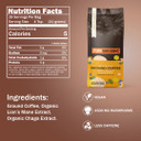 Mushroom Ground Coffee W/ 10 Organic Mushroom Extracts - King Trumpet, Agaricus Blazei, Willow Bracket, Lion'S Mane, Chaga, Reishi, Cordyceps, Turkey Tail, Maitake, Shiitake 340G (Perfect 10)