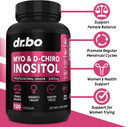 Myo-Inositol & D-Chiro Inositol & Colon Cleanser Detox - 15 Day Colon Cleanse Detox For Digestion Gut Health - Supplements For Women & Support Female Health