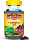 Nature Made High Absorption Magnesium Glycinate Gummies 100 Mg Per Serving, Muscle, Nerve, Bone And Heart Support, Magnesium Supplement, 40 Magnesium Gummies, 20 Day Supply