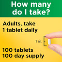 Nature Made Potassium Gluconate 550 Mg, Dietary Supplement For Heart Health Support, 100 Tablets, 100 Day Supply