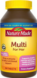Nature Made Women'S Multivitamin Tablets, 300 Count For Daily Nutritional Support
