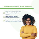 Naturecity Truemilkthistle | Milk Thistle Supplement 525Mg | Milk Thistle (80% Silymarin) Containing 420Mg Of Silymarin | Antioxidant Support | Liver Support Supplement | 60 Veggie Capsules