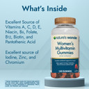 Nature'S Wonder Women'S Multivitamin Gummies, Supports Energy, Metabolism, Bone And Immune System Health With Vitamins A,C,D,B6, B12, Biotin, Folic Acid, 75 Day Supply, 150 Count
