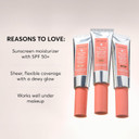 Naturium Dew-Glow Tinted Moisturizer Spf 50+ Medium, Daily Moisturizing Sunscreen & Face Primer With Tint, Skin Protector With Dewy Finish, 1.7 Oz