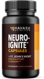 Neuroignite Brain Supplements For Memory And Focus - 30 Count - Nootropics Brain Support Supplement With Bacopa, Ginkgo Biloba, St. John'S Wort, Phosphatidylserine - Non-Gmo Capsules, 1-Month Supply