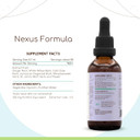 Nexus Formula B60 Alcohol-Free Extract Tincture, Liquid Drops: Ginger Root, Meadowsweet Herb, St. John'S Wort Herb, White Willow Bark. 2 Fl Oz