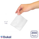 Non-Sterile - Dukal Reflections Beauty Wipes - Latex Free (4-Ply) (4" X 4")
