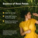 North American Herb & Spice Essence Of Rose Petals - 12 Fl. Oz. - Aromatic, Soothing & Oxygen-Rich, Premium Damascene Rose - Ideal For Skin - Non-Gmo - 12 Servings