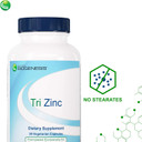 Nutra Biogenesis Tri Zinc - Supplements For Men And Women, Chelated Zinc Glycenate And Copper For Natural Immune Support, Skin Health - 90 Capsules