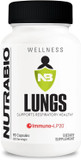 Nutrabio Lungs Supplement - Blend Of Immuno-Lp20 And Natural Extracts To Help Support Respiratory & Immune Health