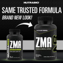 Nutrabio Zma Supplements For Men & Women- Zinc Magnesium Supplements To Support Hormone Levels, Peak Performance, Sleep, Muscle Recovery, Immune Health, 180 Ct