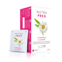 Nutrapreg - Pregnancy Tea | Morning Sickness Tea - Help Ease Nausea & Support Mothers Wellbeing - Includes Ginger, Peppermint & Chamomile - 20 Enveloped Tea Bags - By Nutra Tea - Herbal Tea