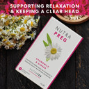 Nutrapreg - Pregnancy Tea | Morning Sickness Tea - Help Ease Nausea & Support Mothers Wellbeing - Includes Ginger, Peppermint & Chamomile - 20 Enveloped Tea Bags - By Nutra Tea - Herbal Tea