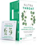 Nutrathroat - Soothing Throat Tea | Sore Throat Tea | Throat Relief Tea - Tea For Sore Throat & Coughs - Includes Marshmallow Root & Slippery Elm - 20 Enveloped Tea Bags - By Nutra Tea - Herbal Tea